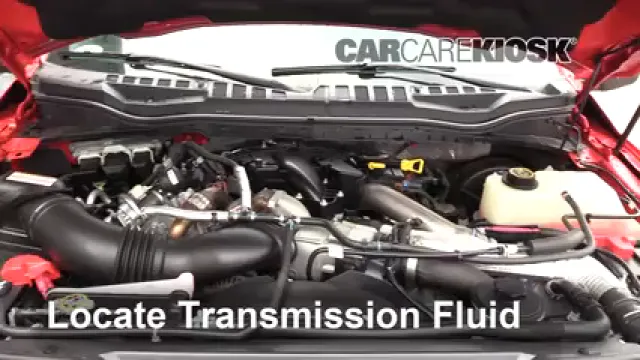 2017 Ford F-250 Super Duty XL 6.7L V8 Turbo Diesel Standard Cab Pickup Liquide de transmission Vérifier le niveau de liquide